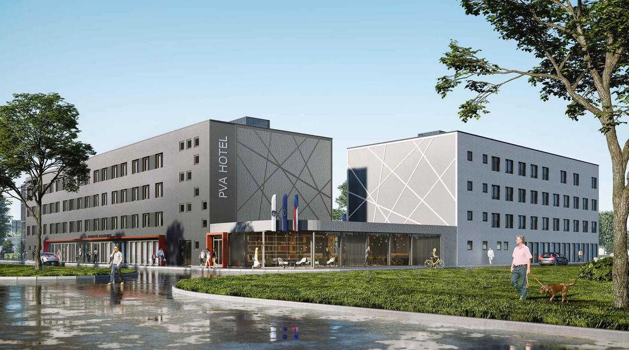 Takto bude vypadat polyfunkční komplex u výstaviště PVA EXPO PRAHA
