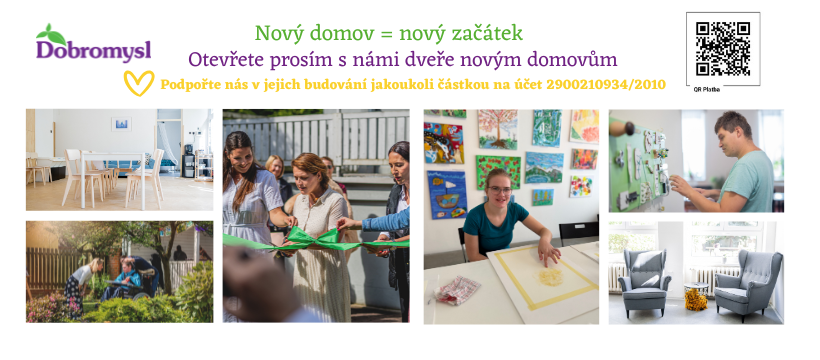 Dobromysl otevřel nový denní stacionář na Opatově. Podpoří až 20 lidí s postižením